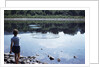 Boy Skipping Rocks by Anonymous