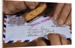 Stamping Letter for Special Delivery by Anonymous