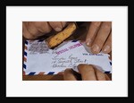 Stamping Letter for Special Delivery by Anonymous