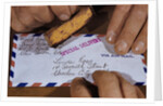 Stamping Letter for Special Delivery by Anonymous