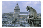 Gargoyle Looking Toward the Pantheon by Anonymous