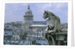 Gargoyle Looking Toward the Pantheon by Anonymous