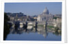 Tiber River and St. Peter's Basilica by Anonymous