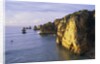 Sanstone Cliffs at Praia de Dona Ana Beach in Portugal by Anonymous