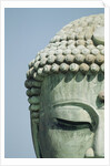 Detail of the Face of the Great Buddha of Kamakura by Anonymous