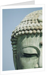 Detail of the Face of the Great Buddha of Kamakura by Anonymous
