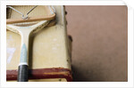 Old Tennis Racket on Suitcase by Anonymous