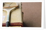 Old Tennis Racket on Suitcase by Anonymous
