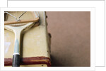 Old Tennis Racket on Suitcase by Anonymous