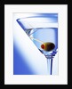 Green Olive in Martini Drink by Anonymous