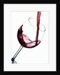 Pouring Red Wine into Wine Glass by Anonymous