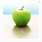 Green Granny Smith Apple by Corbis