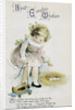 Best Easter Wishes Greeting Card Ephemera by Ellen H. Clapsaddle