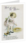Best Easter Wishes Greeting Card Ephemera by Ellen H. Clapsaddle