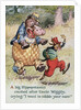 Uncle Wiggily's Picture Book Illustration with Hippopotamus and Hare by Lansing Campbell