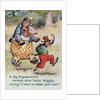 Uncle Wiggily's Picture Book Illustration with Hippopotamus and Hare by Lansing Campbell
