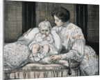 New Baby's Biography Book Illustration by Ruth Mary Hallock