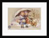 Merry Christmas German Postcard by Anonymous