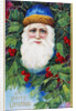 A Merry Christmas Postcard Depicting Santa Claus by Anonymous