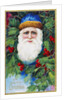 A Merry Christmas Postcard Depicting Santa Claus by Anonymous