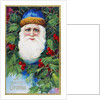 A Merry Christmas Postcard Depicting Santa Claus by Anonymous