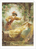 The Prince Finds the Sleeping Beauty Book Illustration by Anonymous