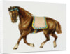Illustration Depicting a Brown Pony by Anonymous