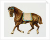 Illustration Depicting a Brown Pony by Anonymous