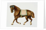 Illustration Depicting a Brown Pony by Anonymous
