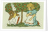 Illustration Depicting Alice and the White Rabbit by John R. Neill