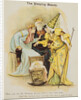 Book Illustration Depicting Fairy Uglyane Casting a Spell on Sleeping Beauty by Anonymous