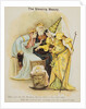 Book Illustration Depicting Fairy Uglyane Casting a Spell on Sleeping Beauty by Anonymous