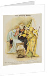 Book Illustration Depicting Fairy Uglyane Casting a Spell on Sleeping Beauty by Anonymous