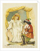 Book Illustration Depicting the Prince Kneeling Before Sleeping Beauty by Anonymous