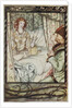 Illustration Depicting Prince Philip Waking Sleeping Beauty by Arthur Rackham