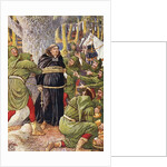 The Abbot of Saint Maries Taken by Robin Hood Book Illustration by Walter Crane