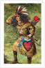 Will He Come? Valentine Postcard by Anonymous