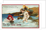 To the One I Love Postcard by Ellen H. Clapsaddle
