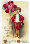 Valentine Greetings Postcard by Ellen H. Clapsaddle