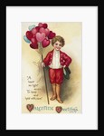 Valentine Greetings Postcard by Ellen H. Clapsaddle