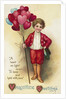 Valentine Greetings Postcard by Ellen H. Clapsaddle