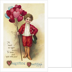 Valentine Greetings Postcard by Ellen H. Clapsaddle