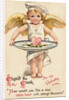 Cupid the Cook Postcard by Anonymous