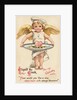 Cupid the Cook Postcard by Anonymous