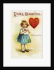 Love's Greeting Postcard by Anonymous