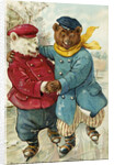The Ice Bears Beautifully Postcard by Anonymous