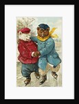 The Ice Bears Beautifully Postcard by Anonymous