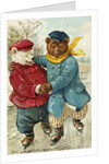The Ice Bears Beautifully Postcard by Anonymous