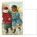 The Ice Bears Beautifully Postcard by Anonymous