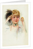 Postcard of a Young Woman by Lotte Usabal